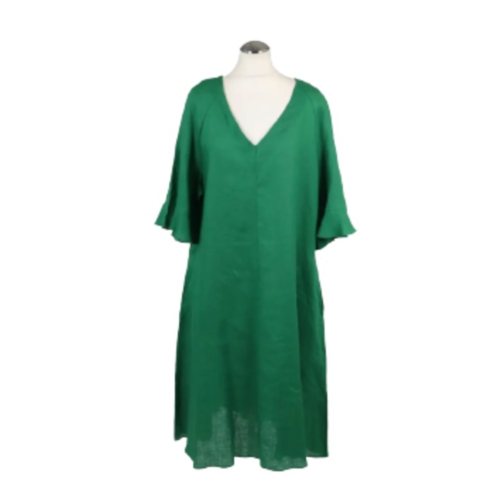 Elena Miro Linen Dress - 8